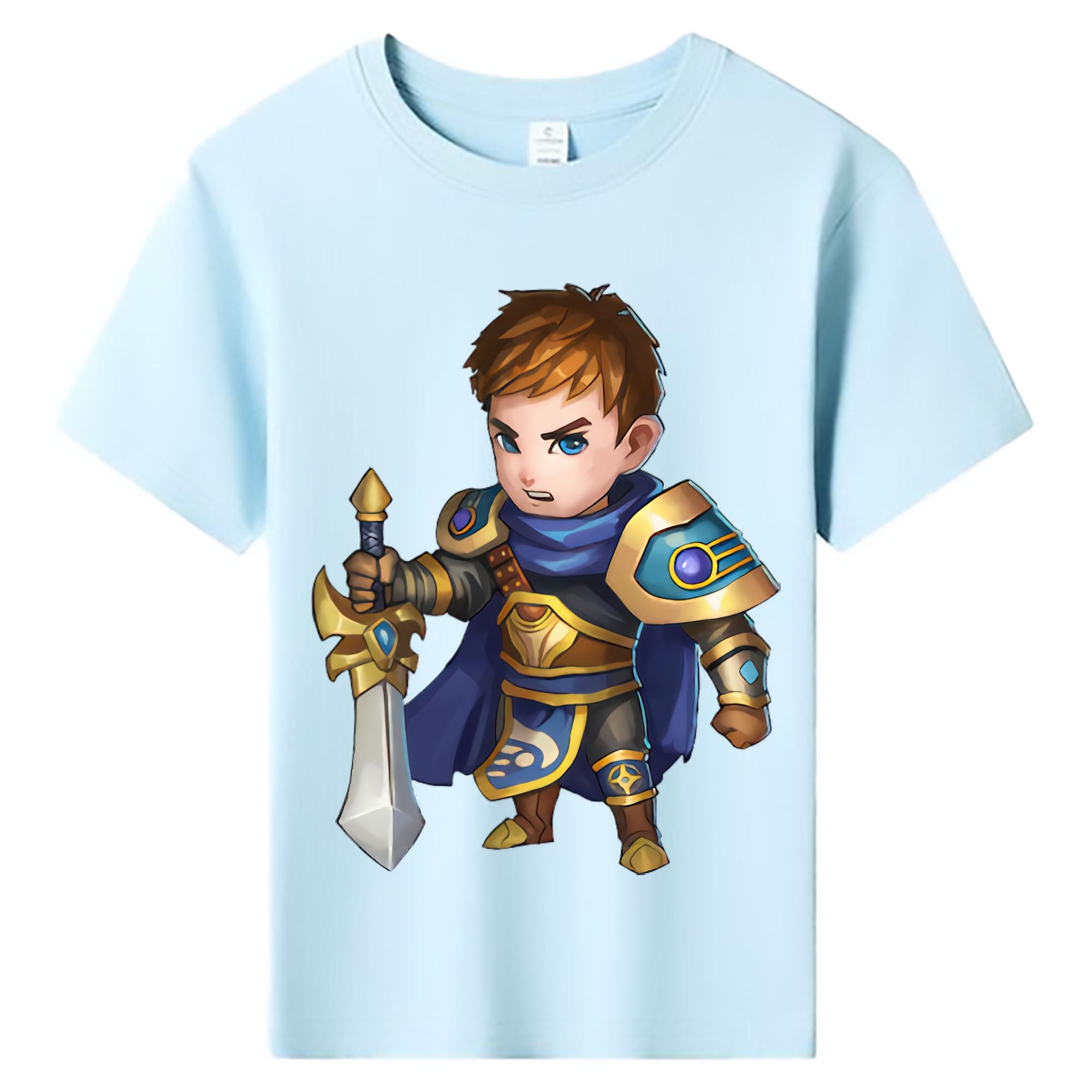 （画像用） リーグ・オブ・レジェンド League of Legends LOL 綿100％キッズTシャツ（フロントプリント）